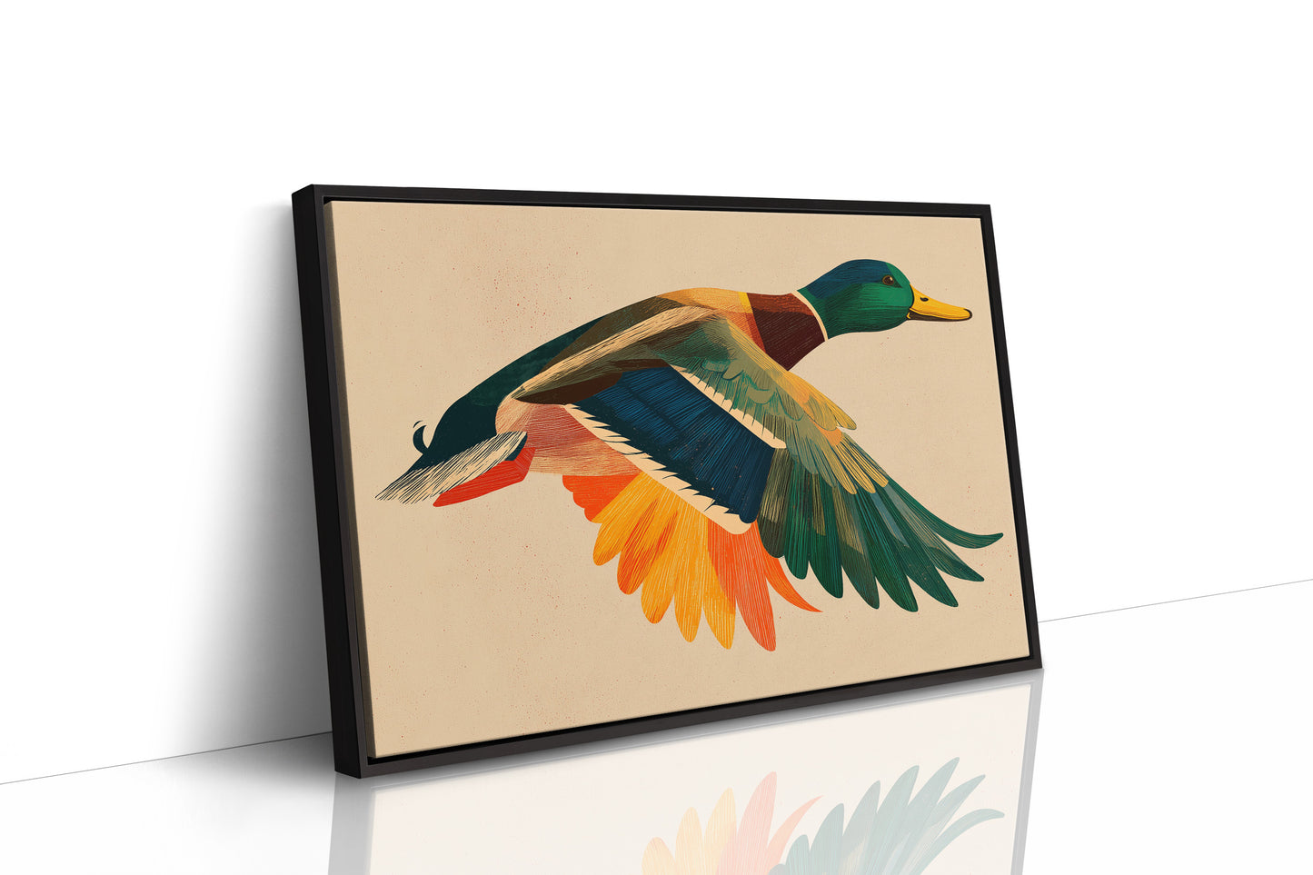 Mallard in Midair