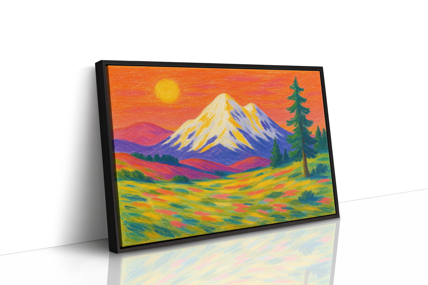 Black Framed Canvas image 1