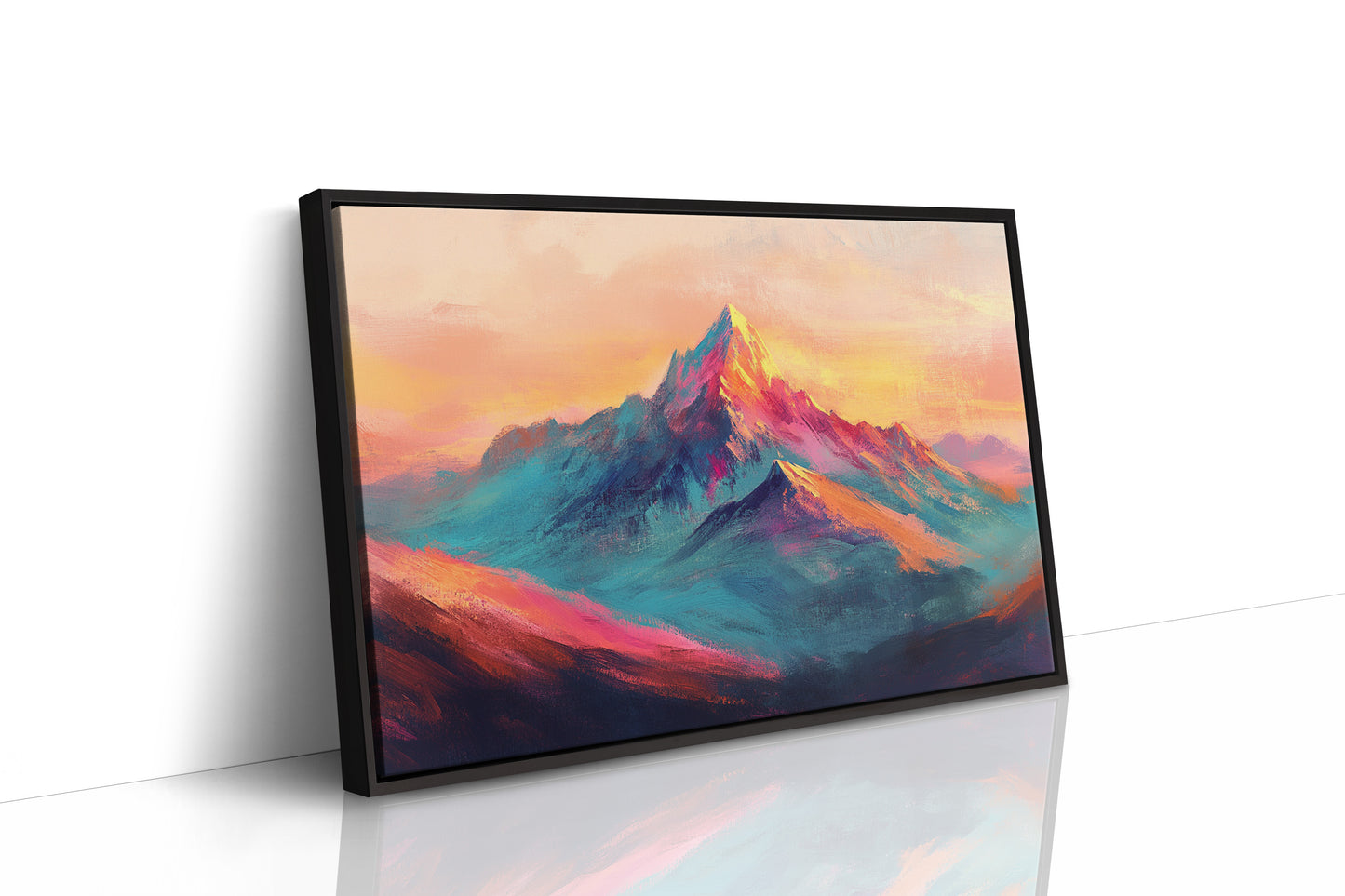 Black Framed Canvas image 1