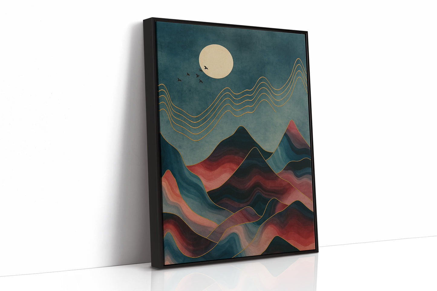 Black Framed Canvas image 1