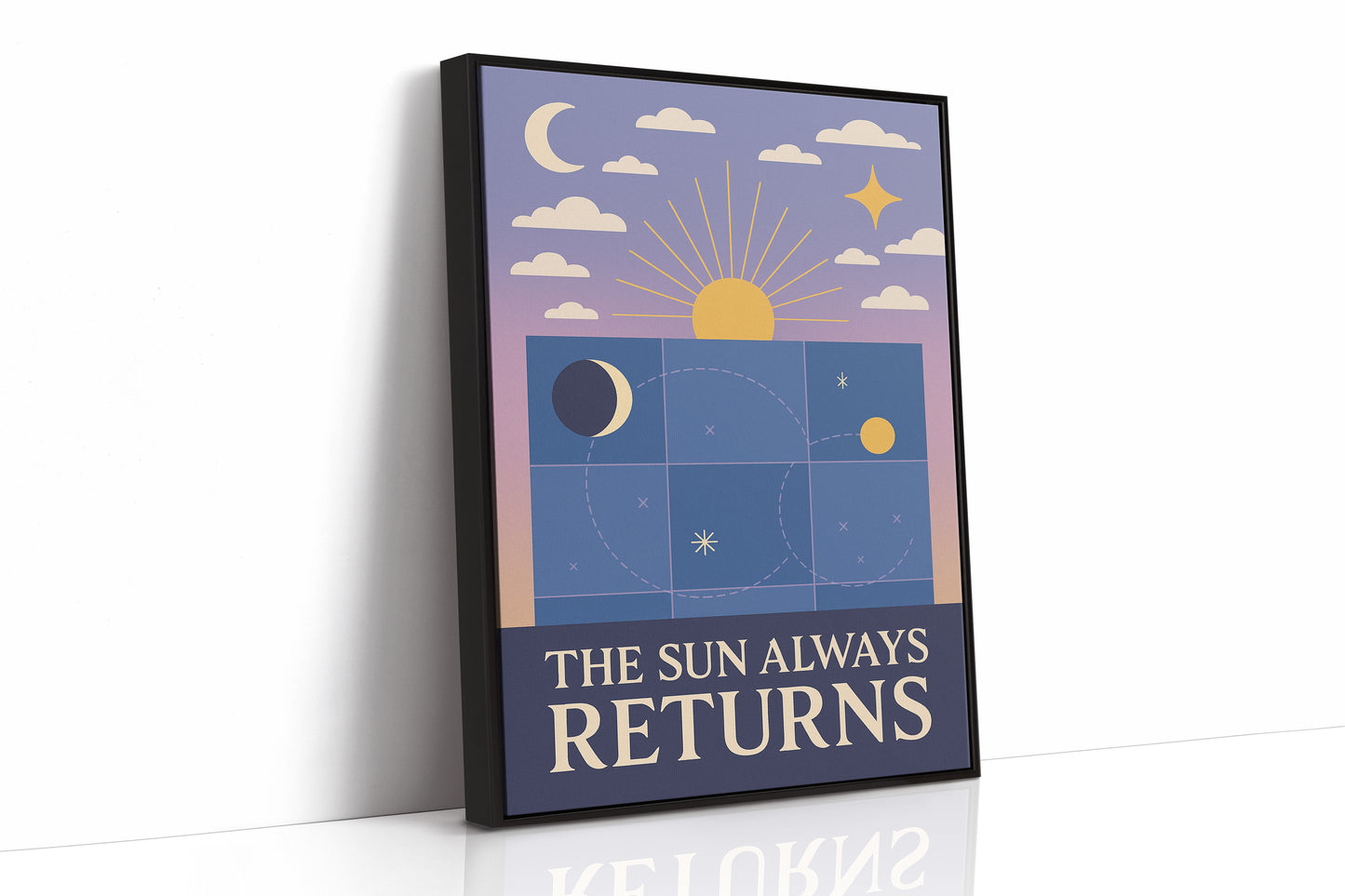 Black Framed Canvas image 1