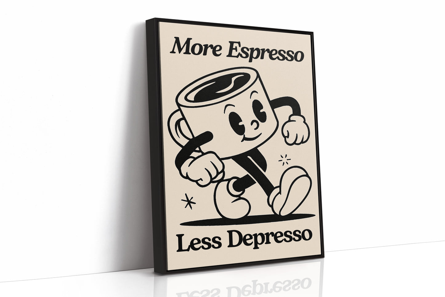 Black Framed Canvas image 1