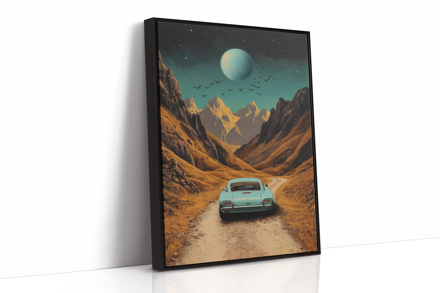 Black Framed Canvas image 1