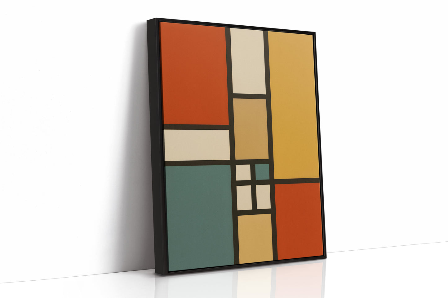 Black Framed Canvas image 1