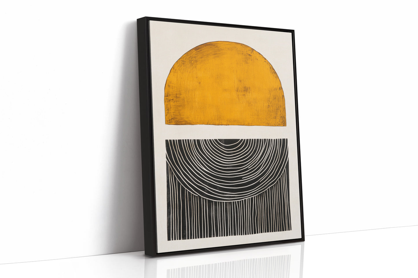 Black Framed Canvas image 1