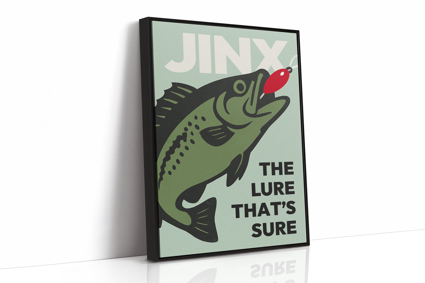 Black Framed Canvas image 1