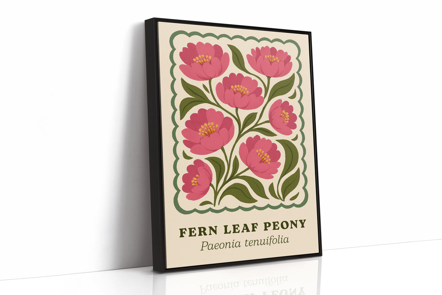 Black Framed Canvas image 1