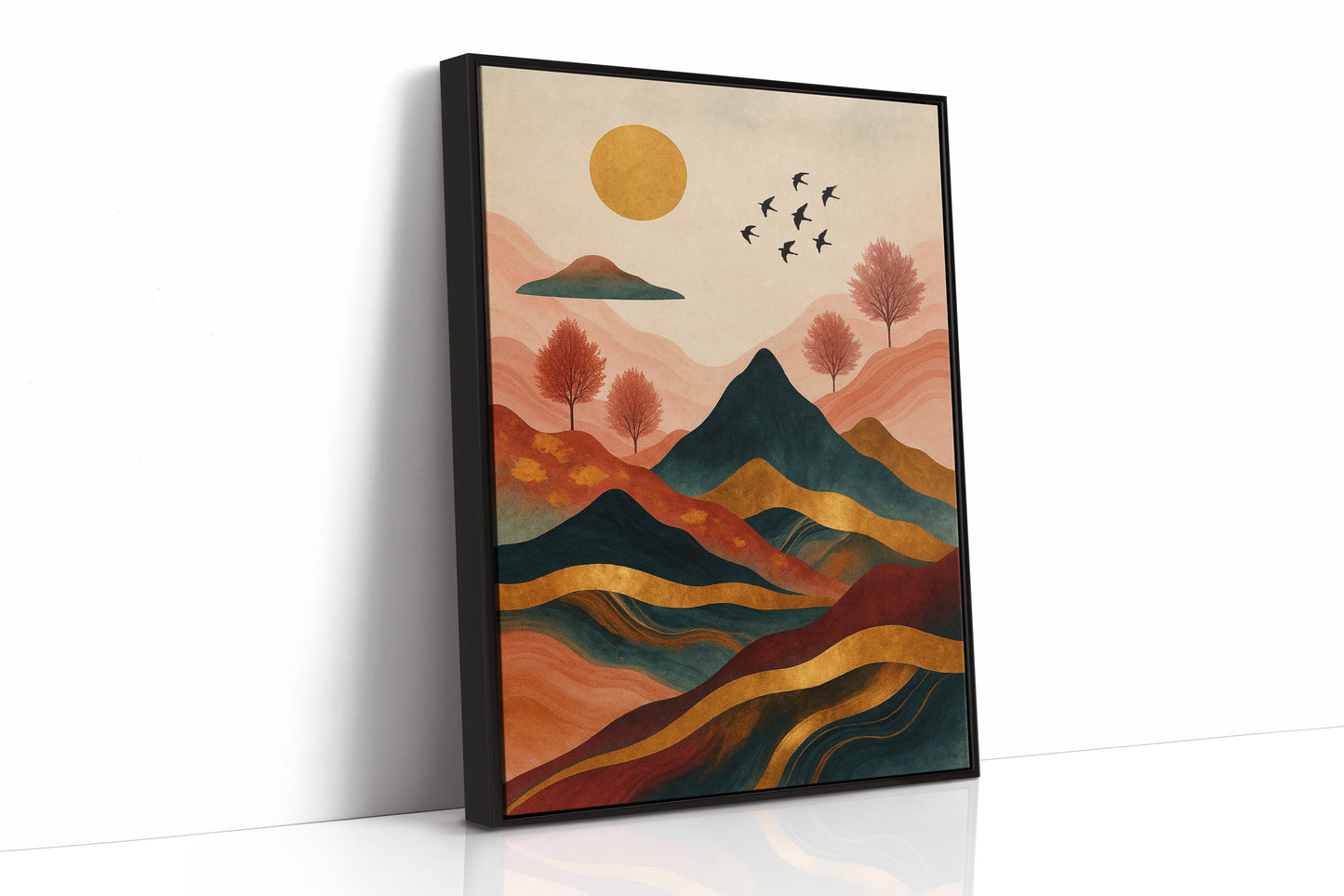 Black Framed Canvas image 1