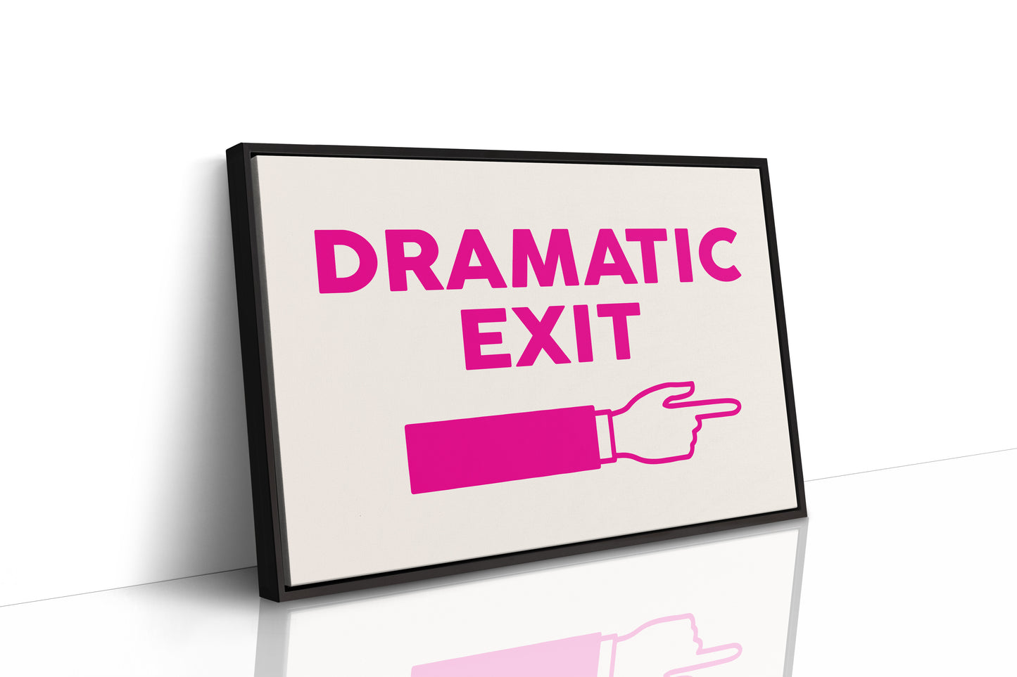 Black Framed Canvas image 1