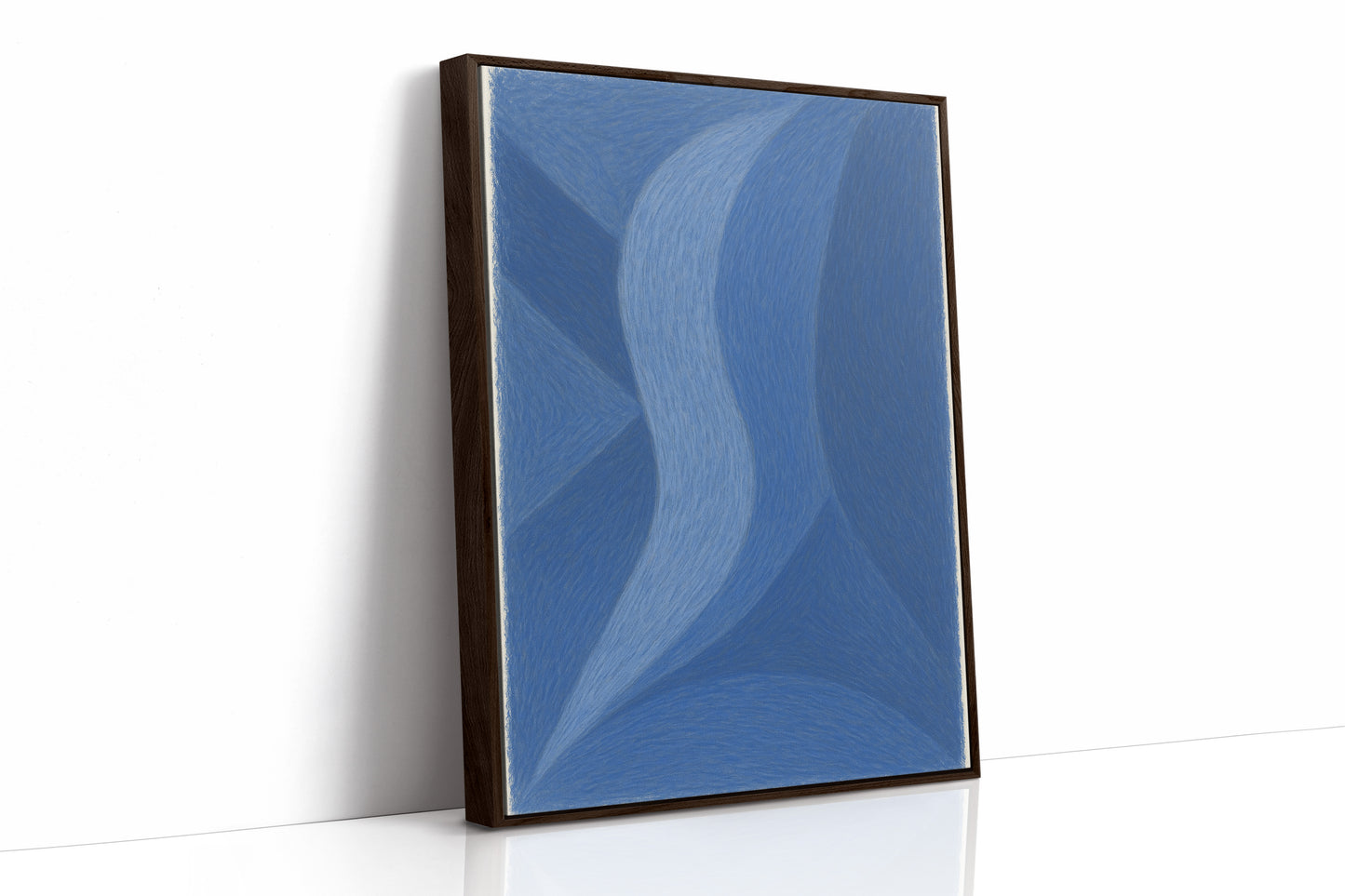 Brown Framed Canvas image 1