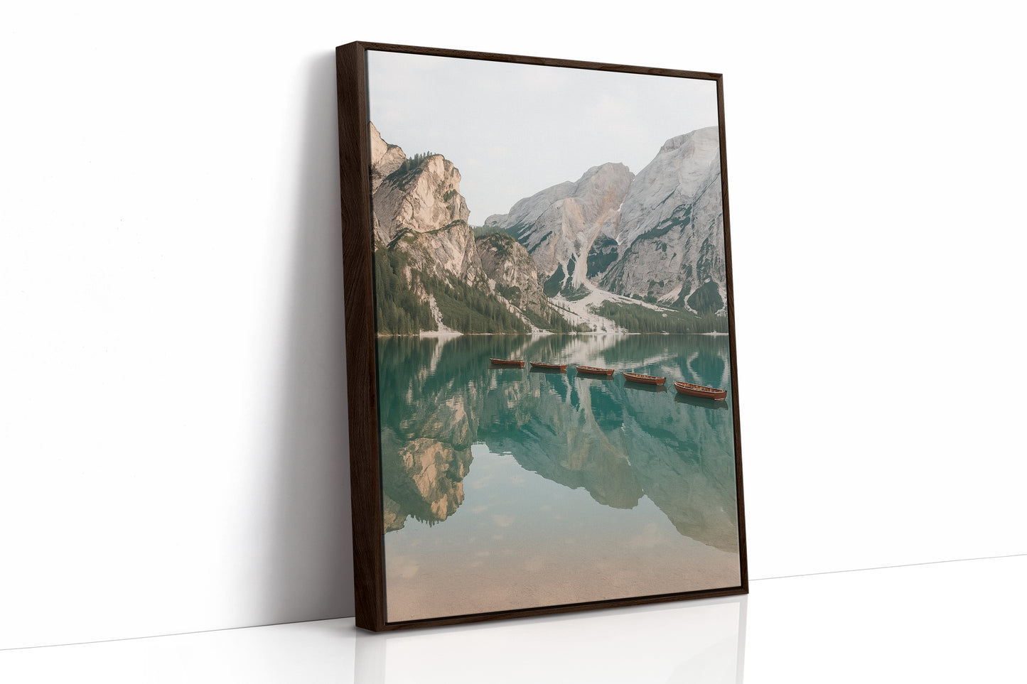 Brown Framed Canvas image 1