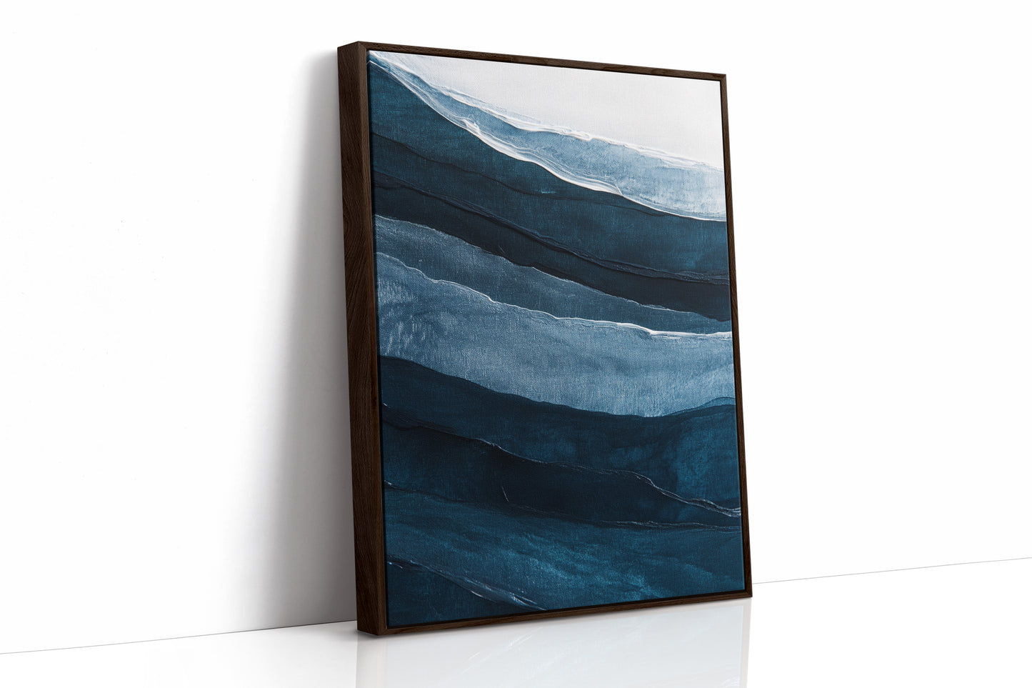 Brown Framed Canvas image 1