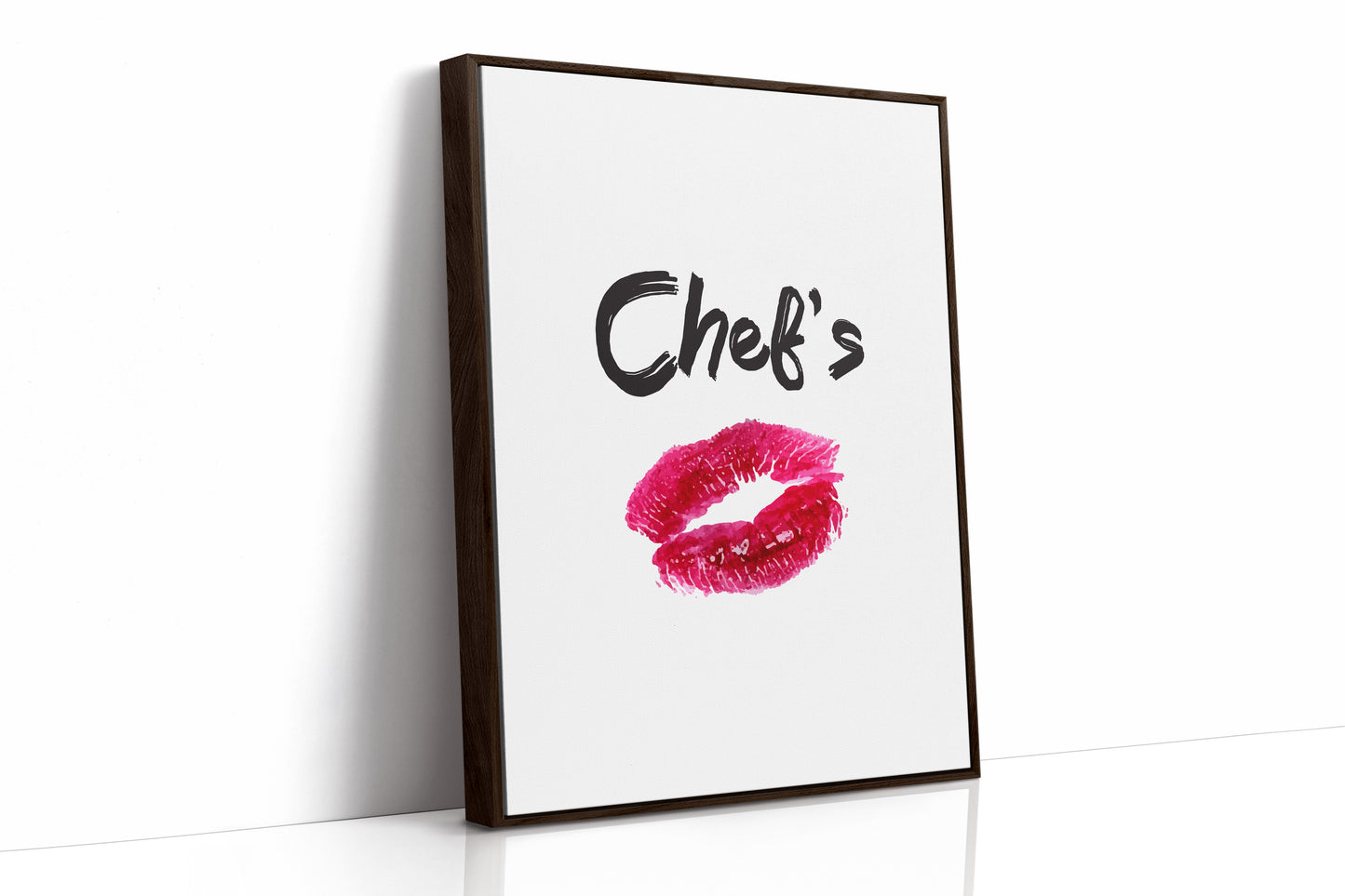 Brown Framed Canvas image 1