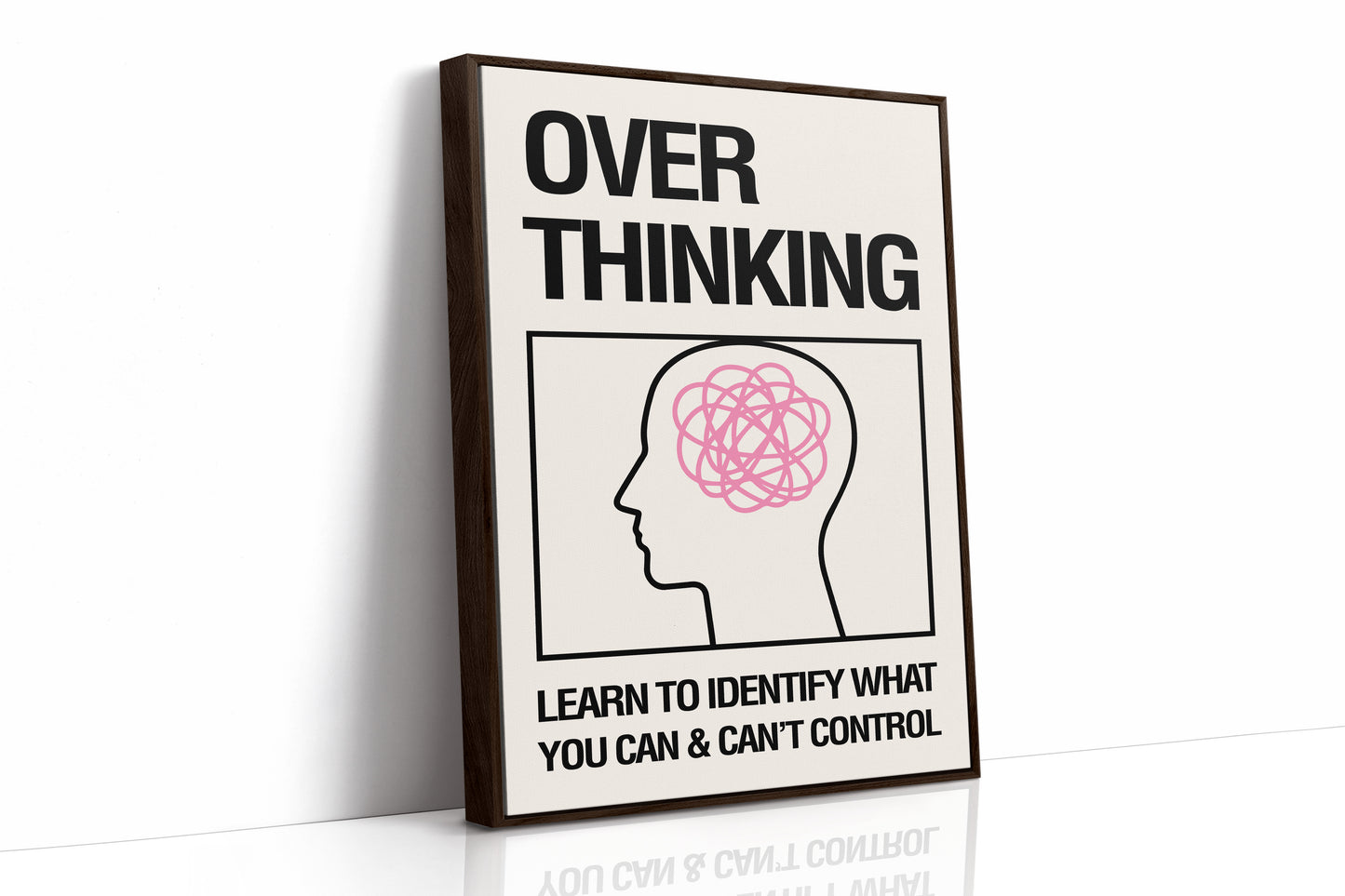 Brown Framed Canvas image 1