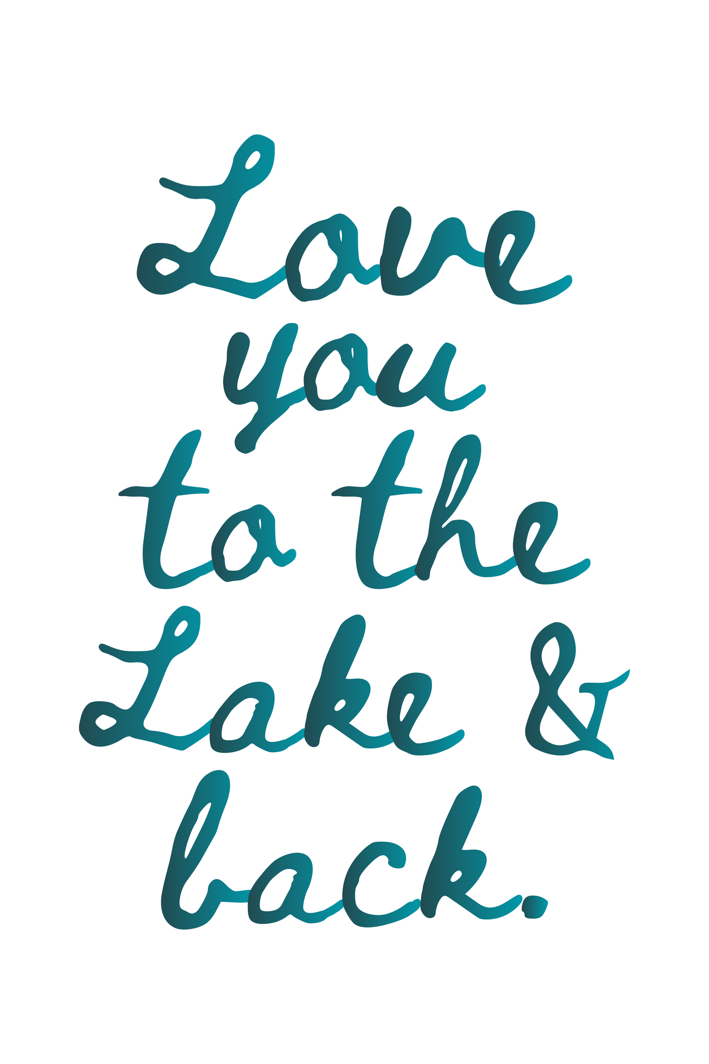 Teal Affection for Lakeside Retreats