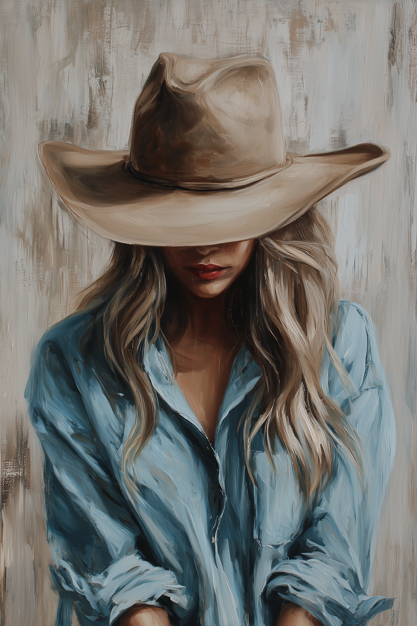 She Knows Without Looking Up