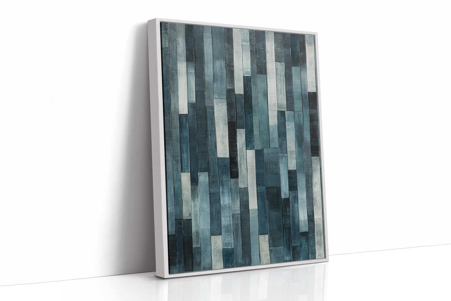White Framed Canvas image 1