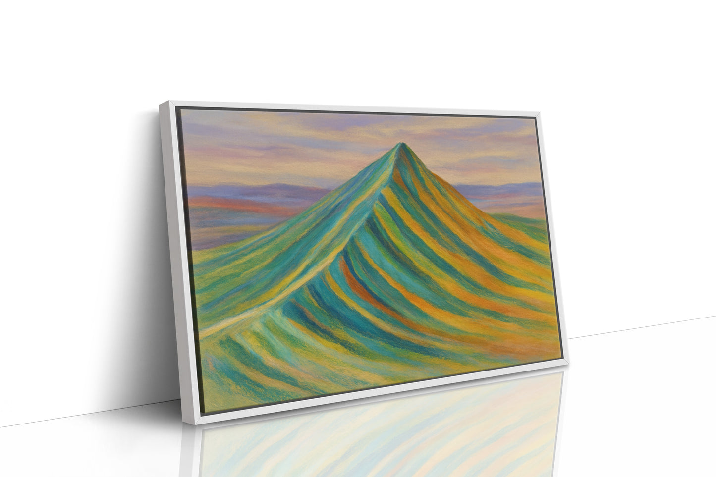 White Framed Canvas image 1