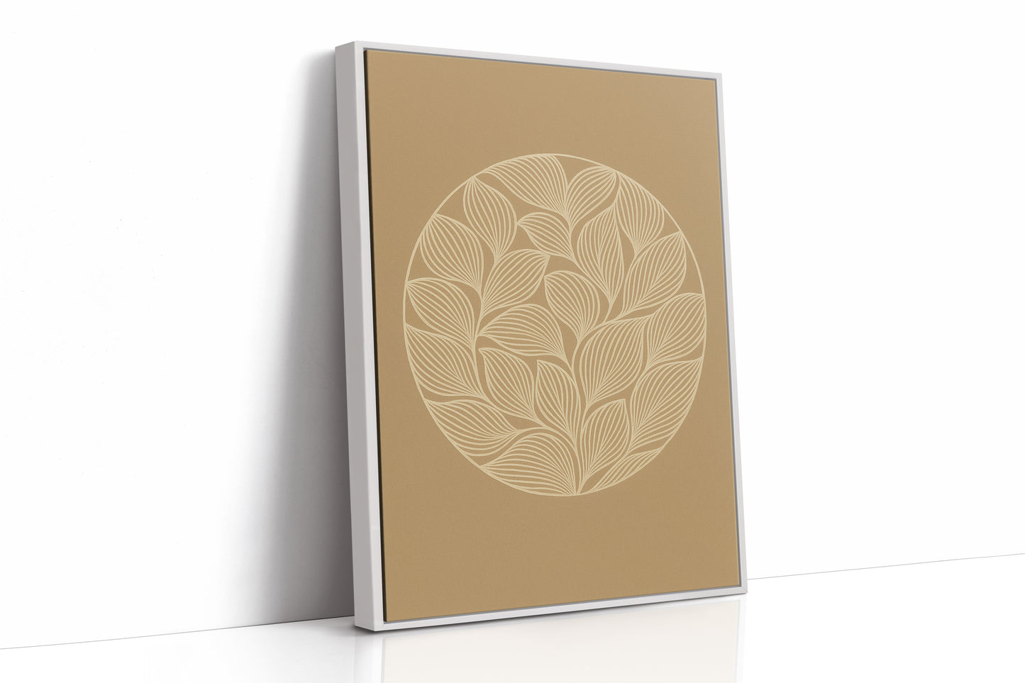 White Framed Canvas image 1