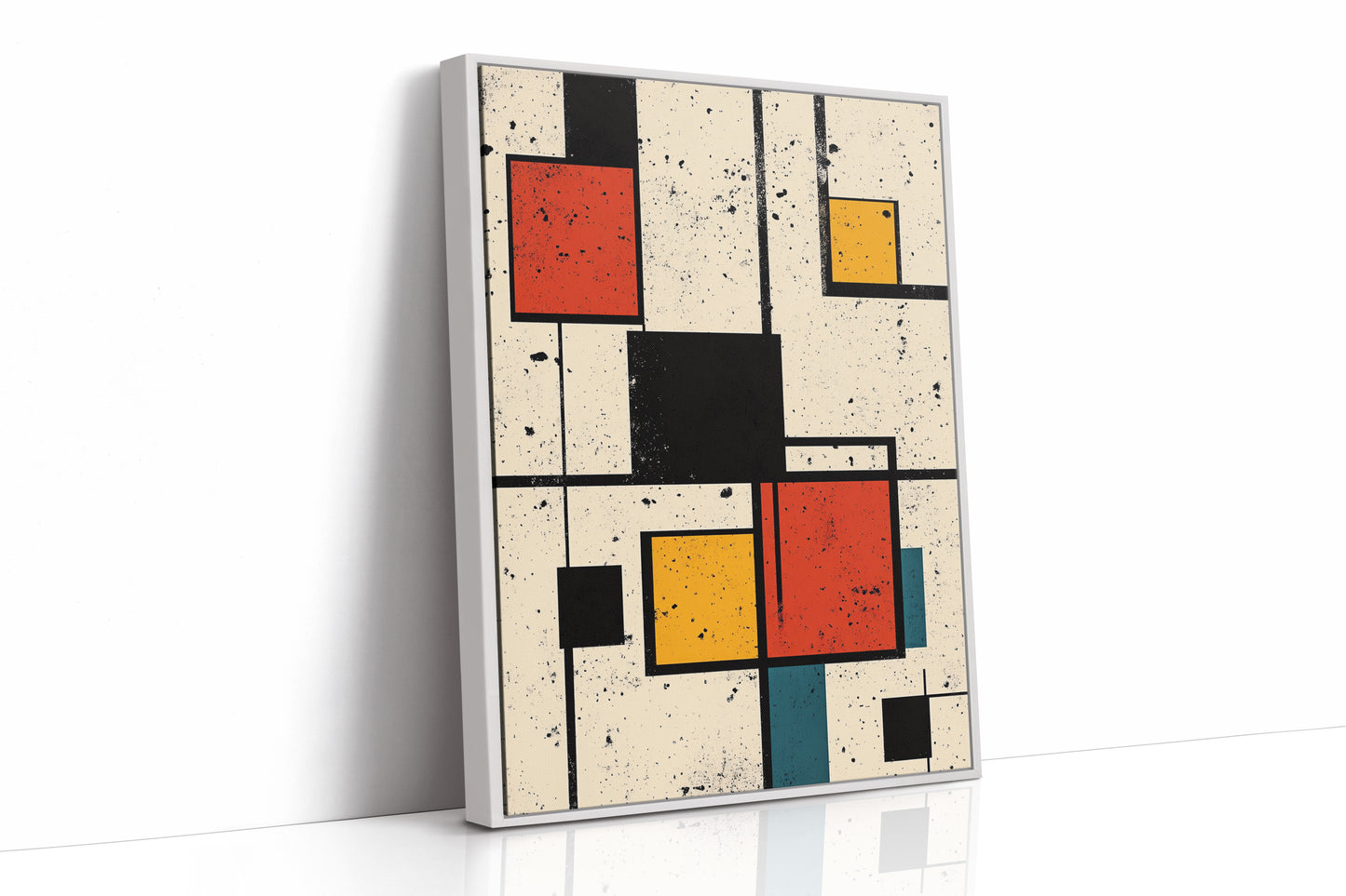 White Framed Canvas image 1