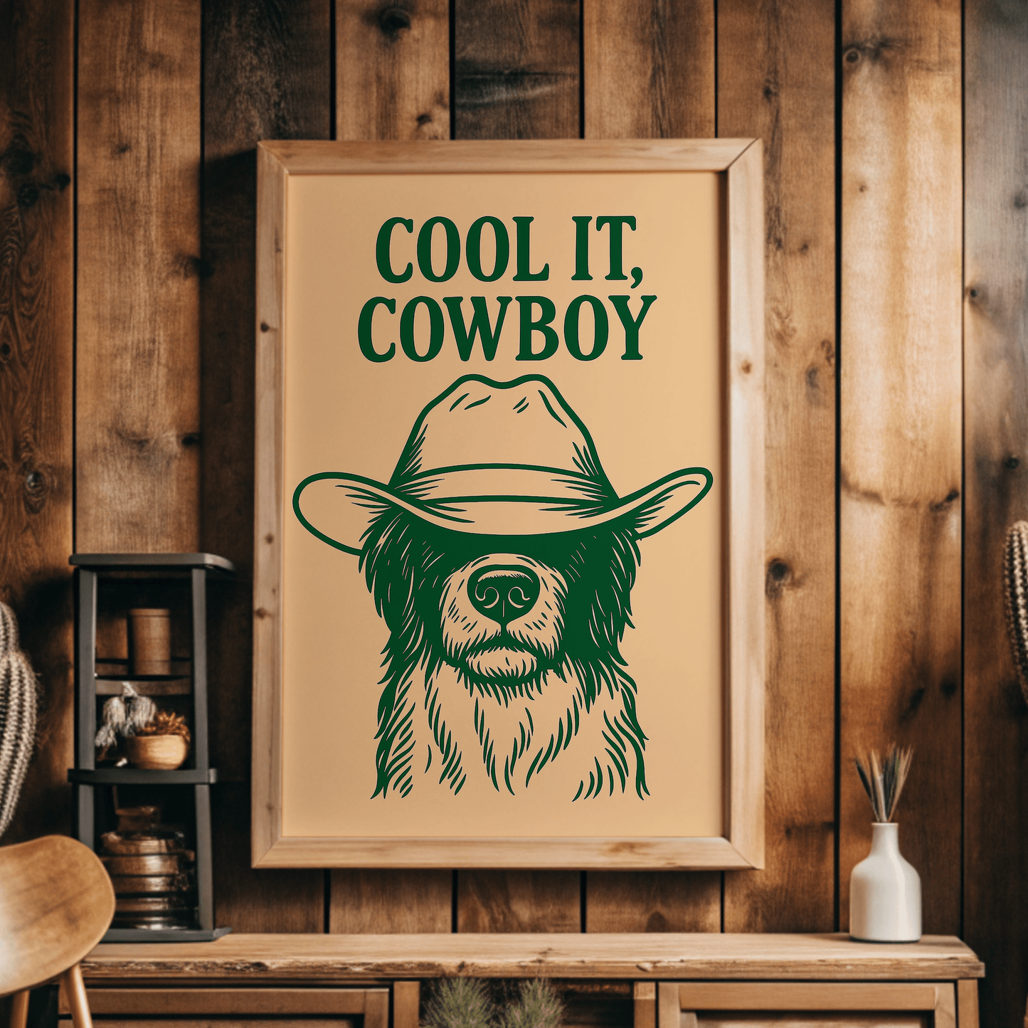 Cool It, Cowboy – Western Sass Meets Doggone Charm