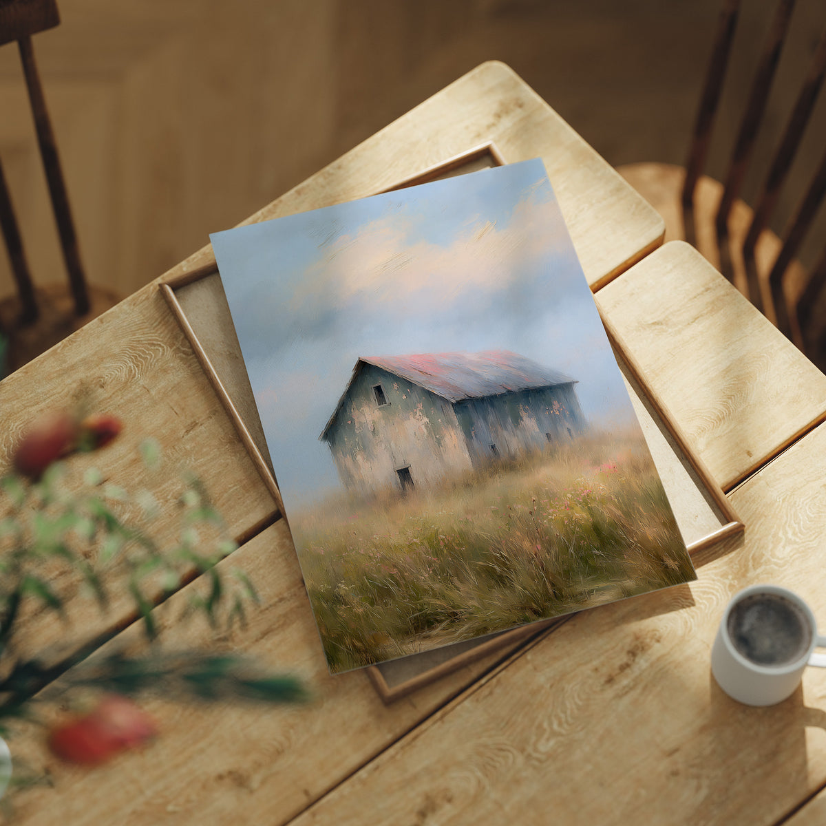 Where the Wildflowers Meet the Old Barn