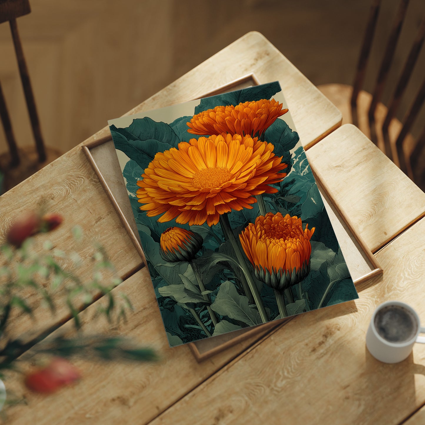 Marigolds at Every Stage