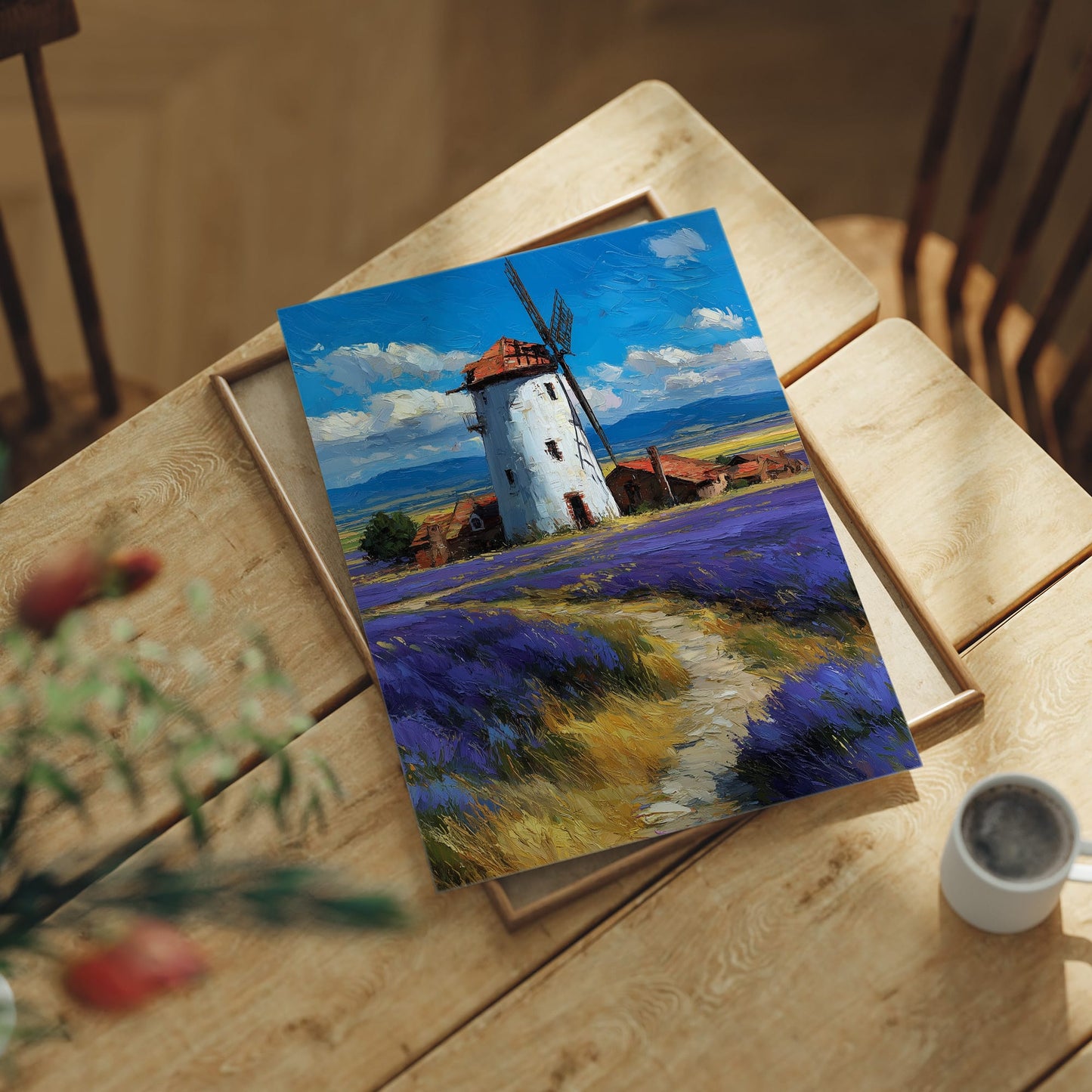 The Windmill and the Lavender