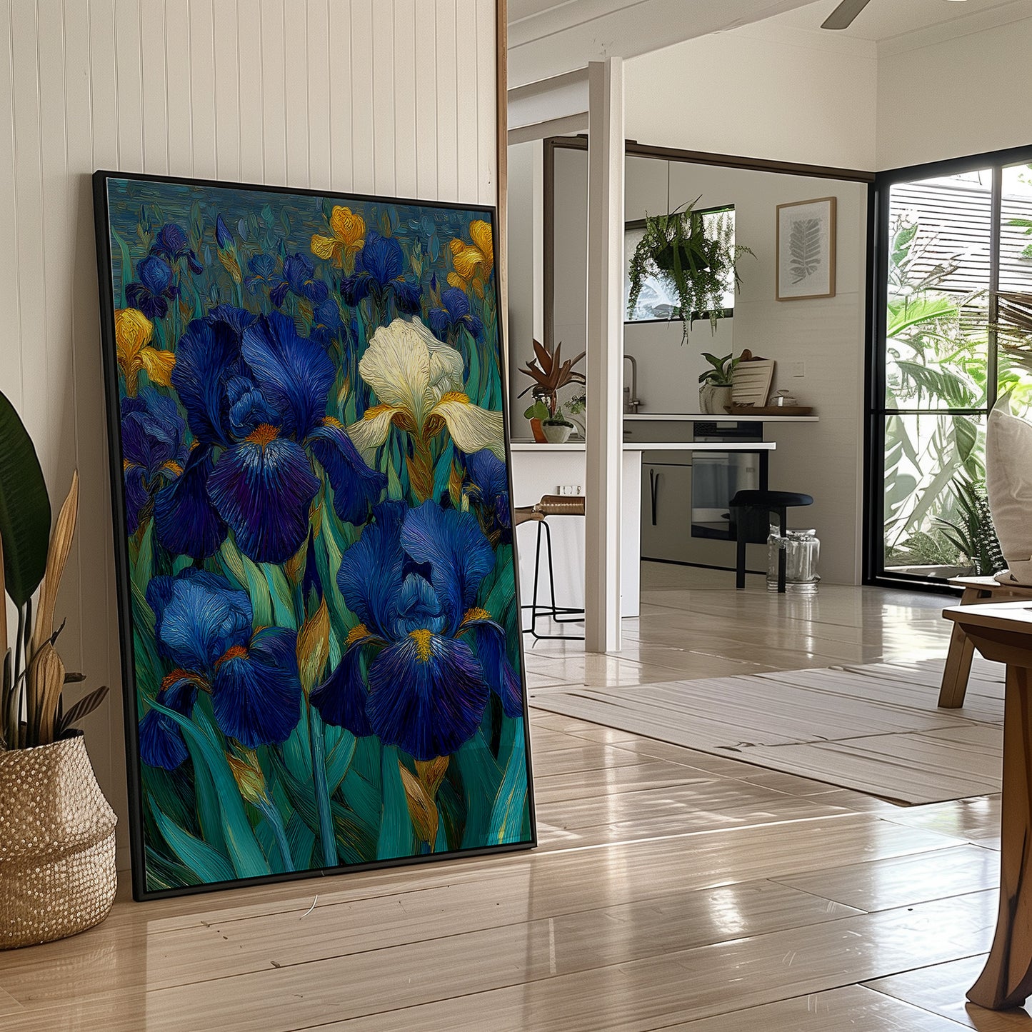 Irises in Van Gogh's Garden
