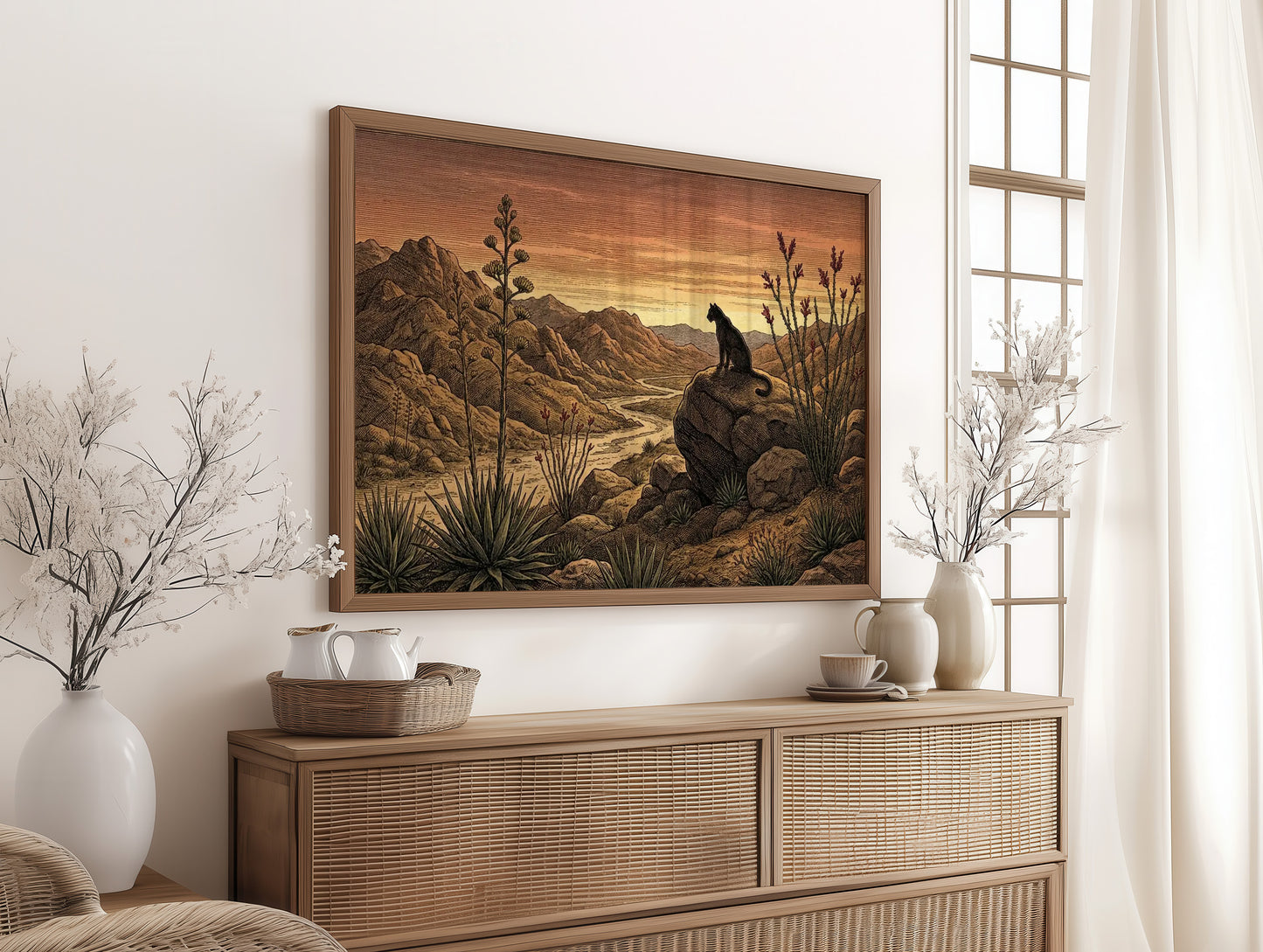 Mountain Lion at Dusk