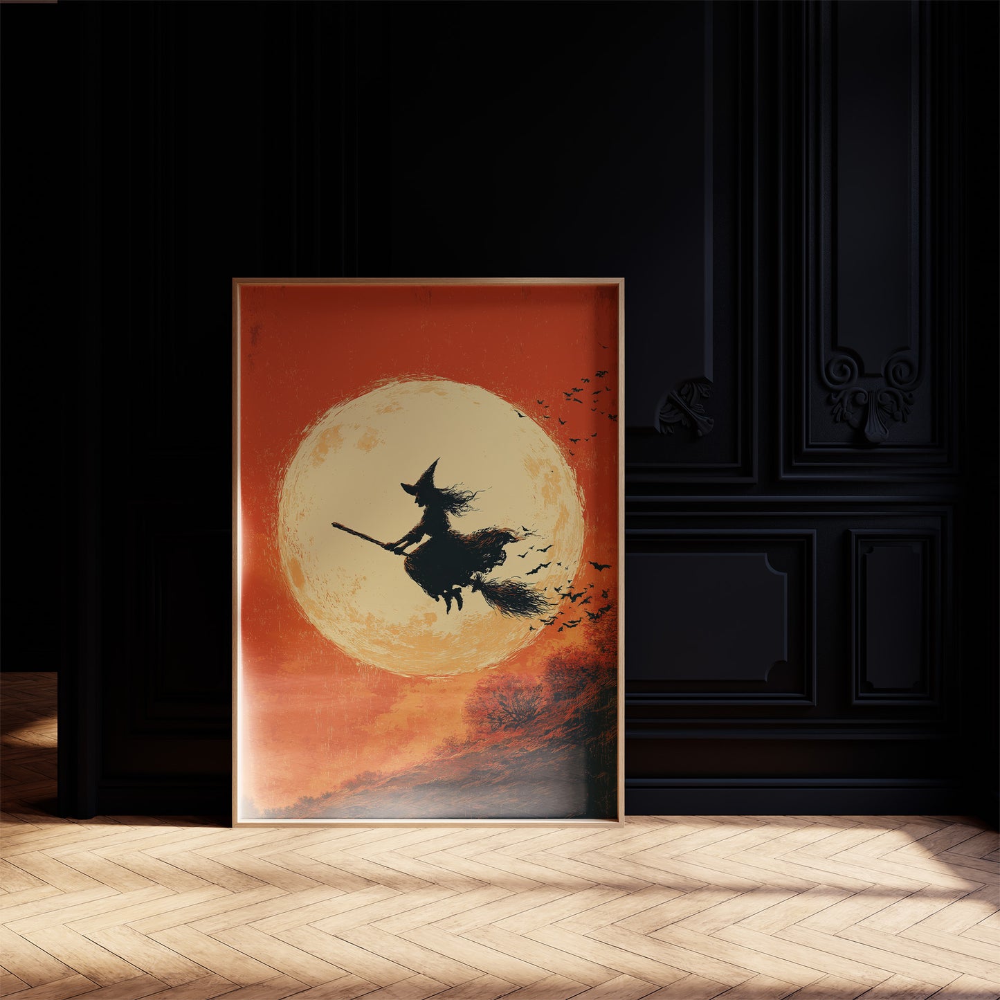 Full Moon Flight Path