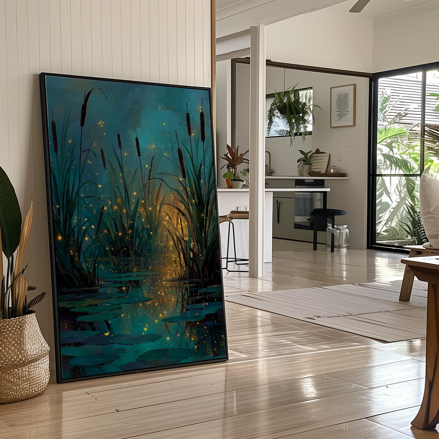 Cattails and Fireflies