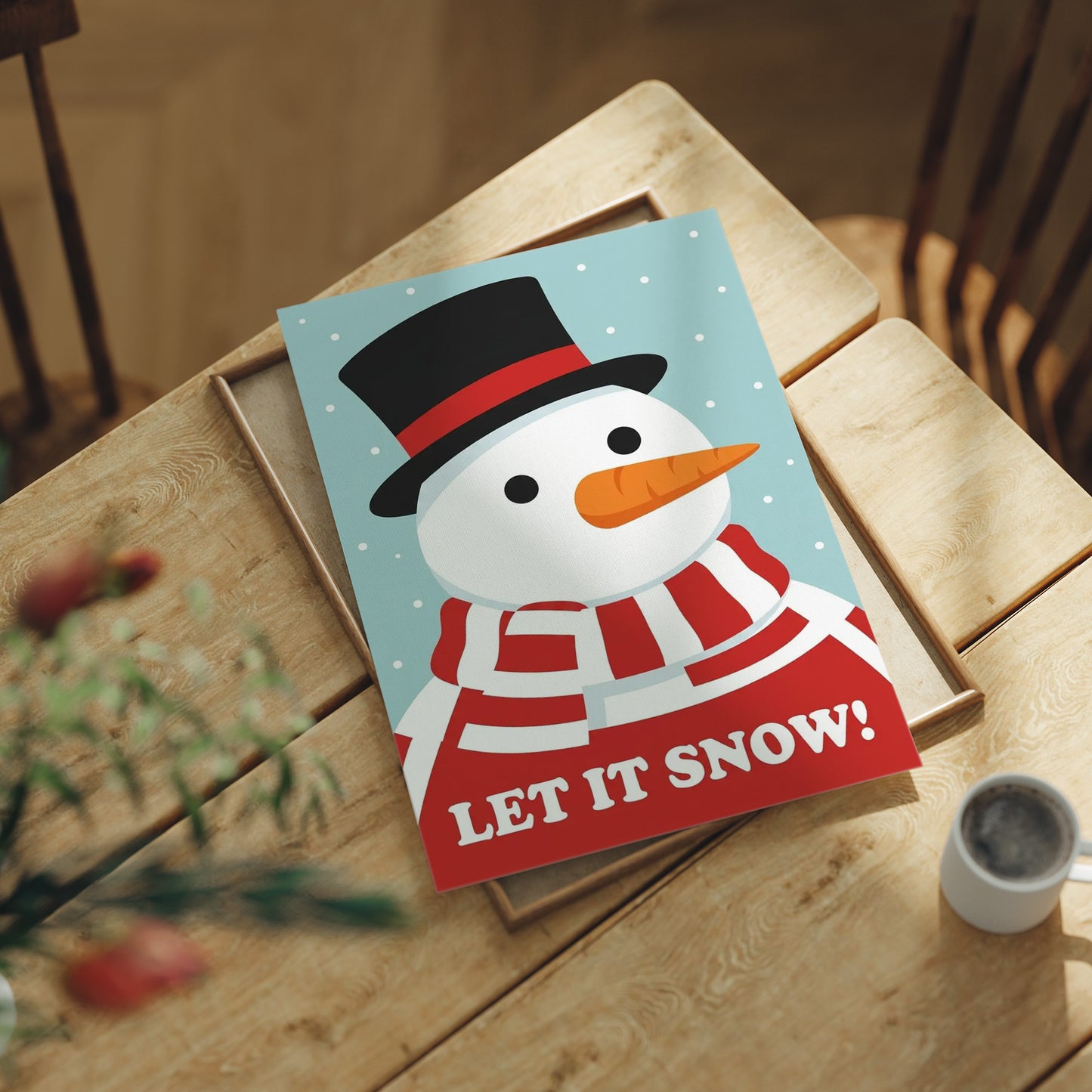 Snowman's Winter Hello
