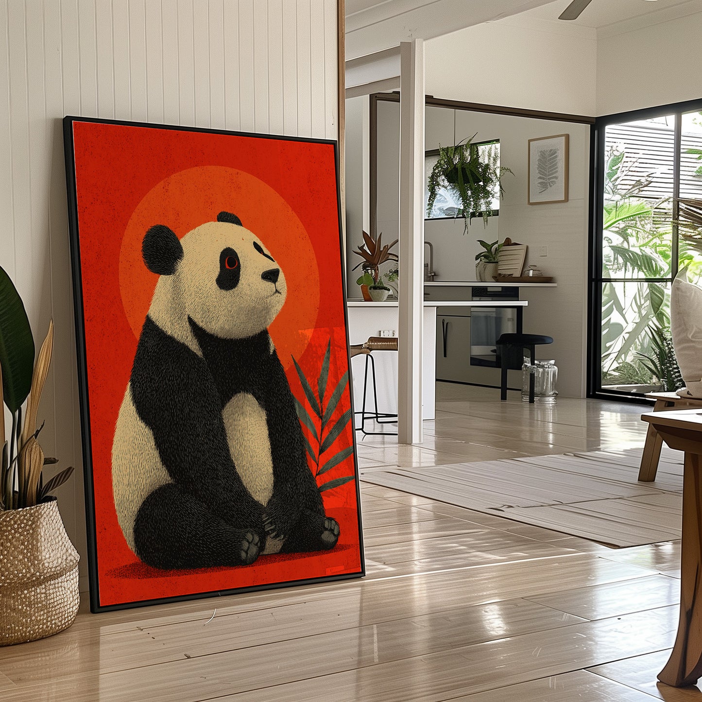 Panda Beneath the Sun