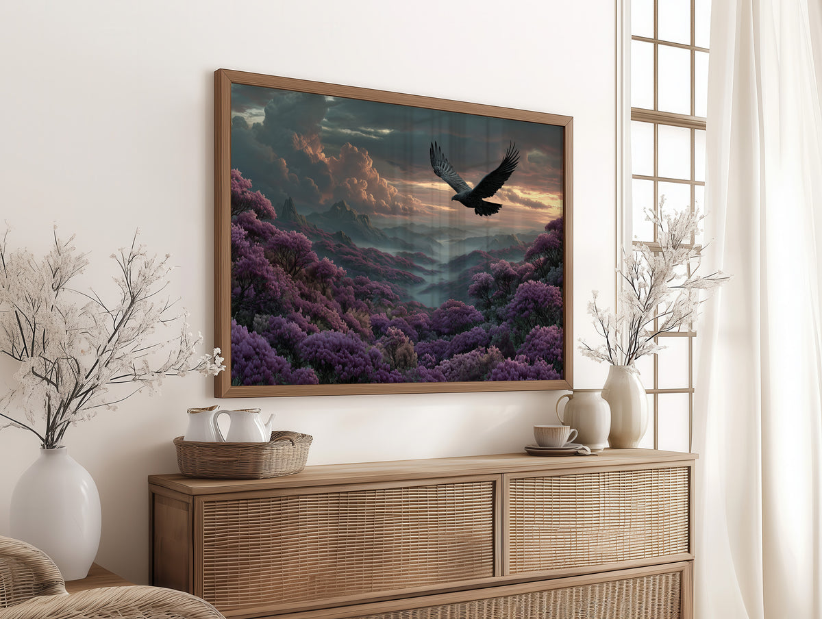 The Eagle Prefers the Purple Route