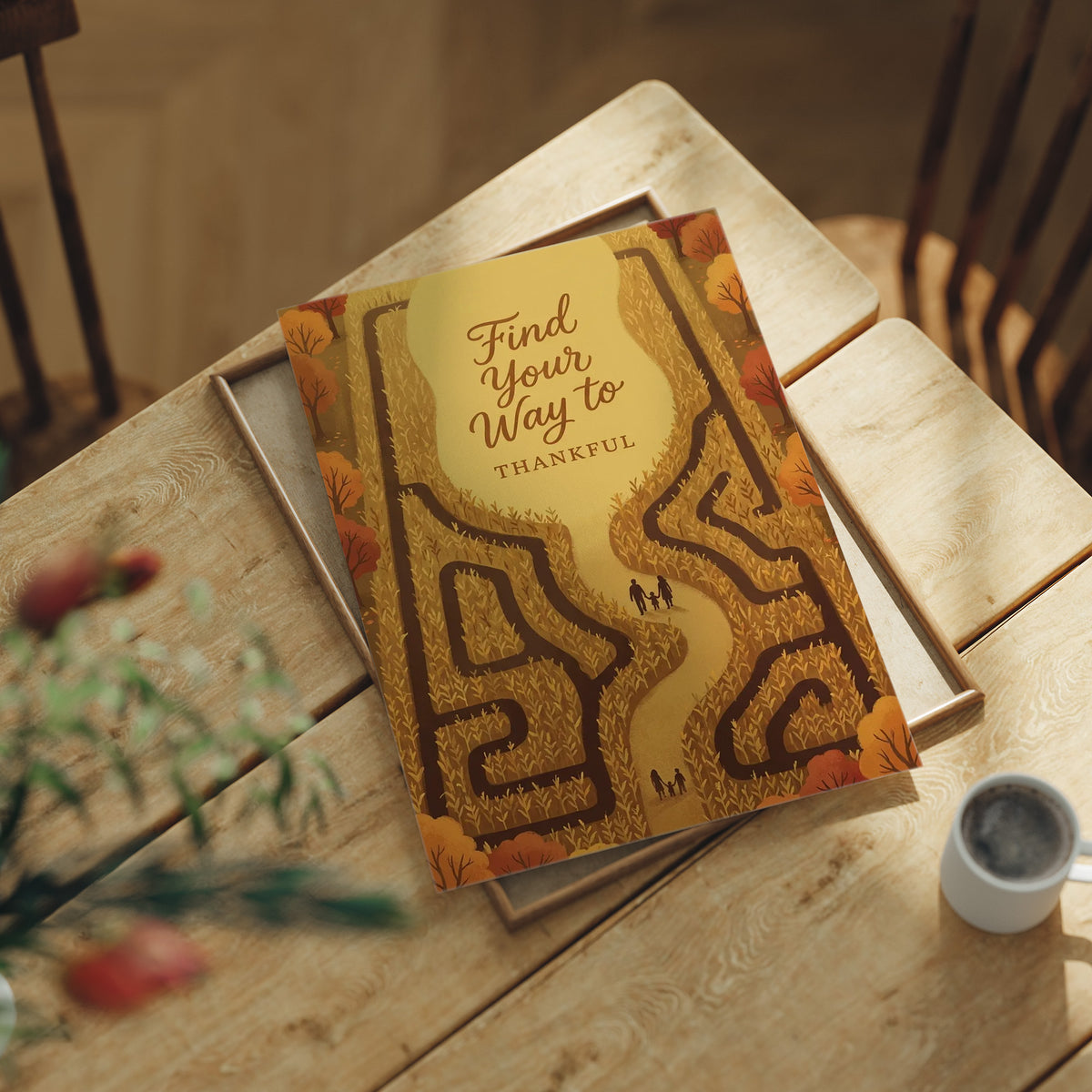 Find Your Way to Thankful: Corn Maze Edition