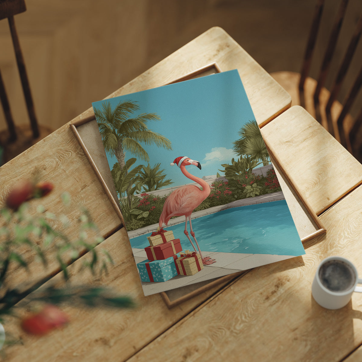 Poolside, Pink, and Merry