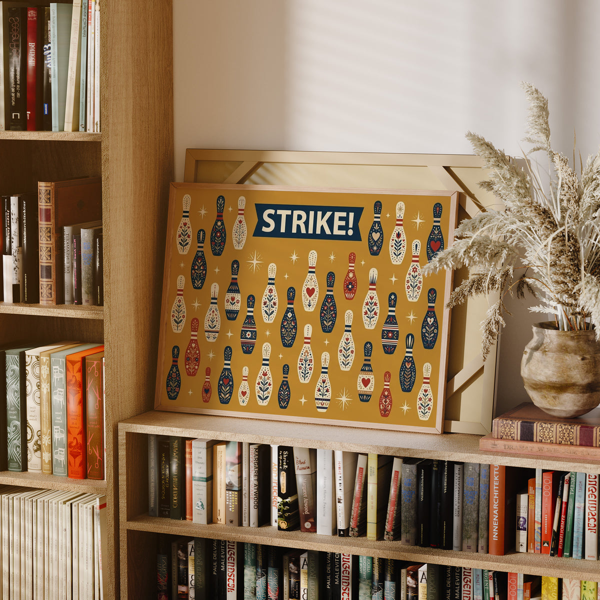 Strike! Pins and Needlepoint