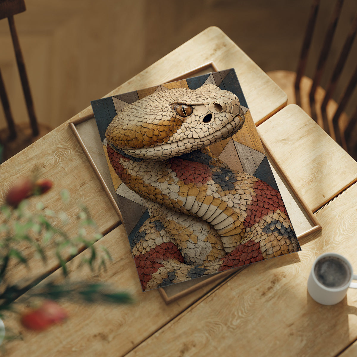 Coiled, Smug, and Unbothered