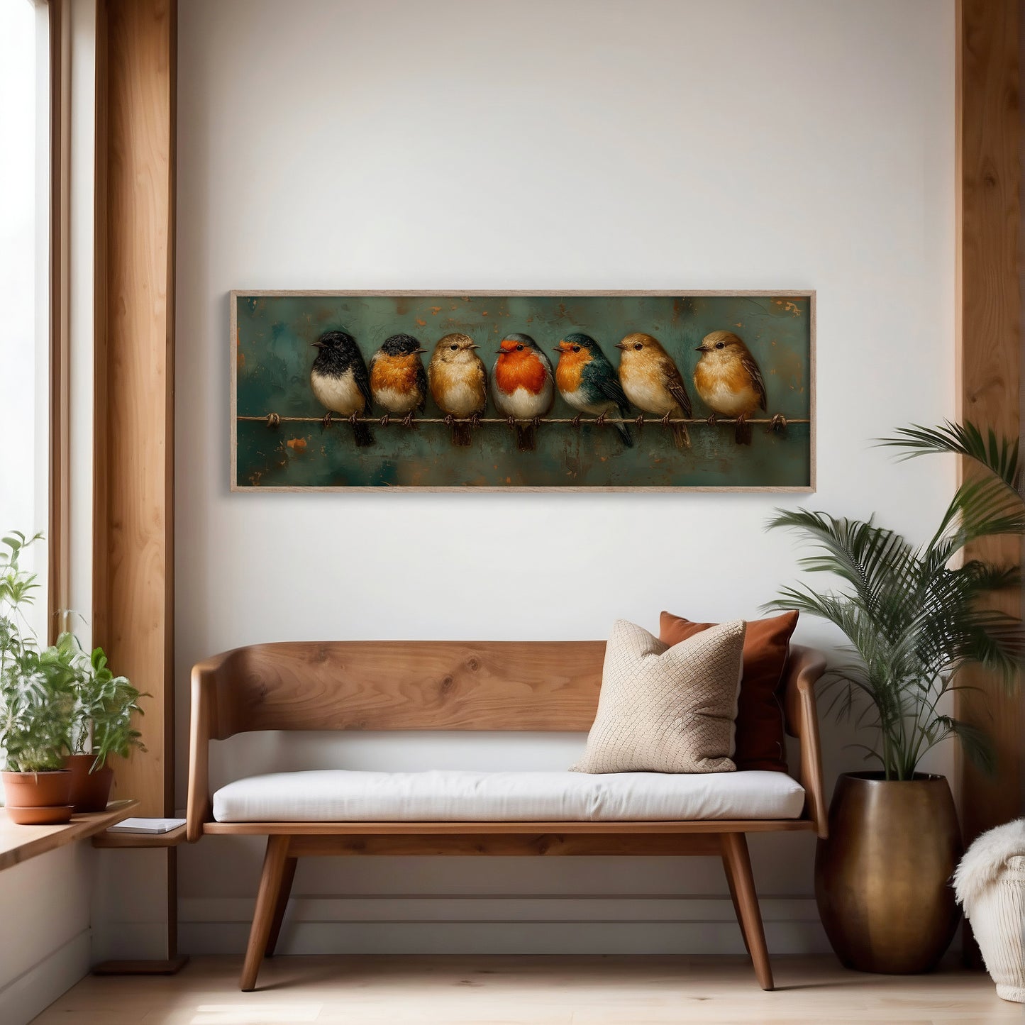Seven Little Birds On A Quiet Wire