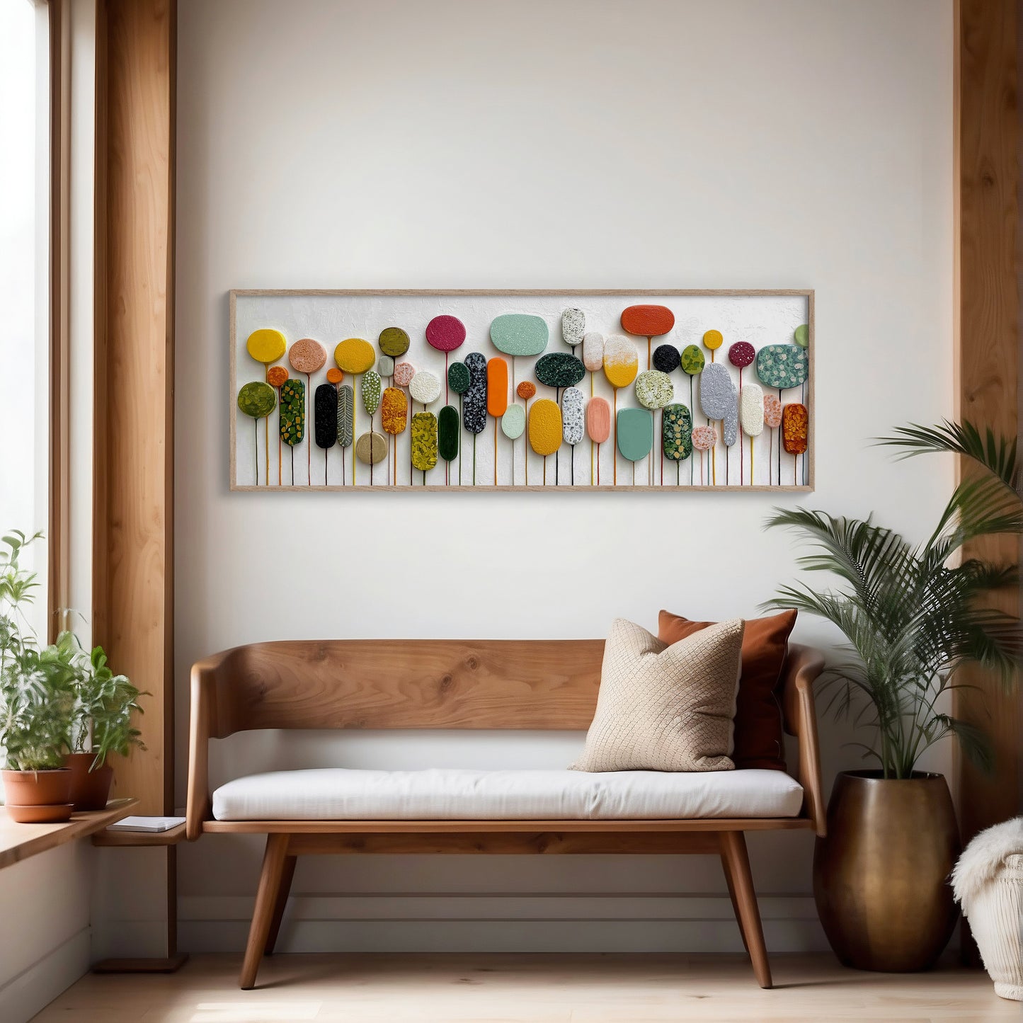 Colorful Modern Abstract Garden