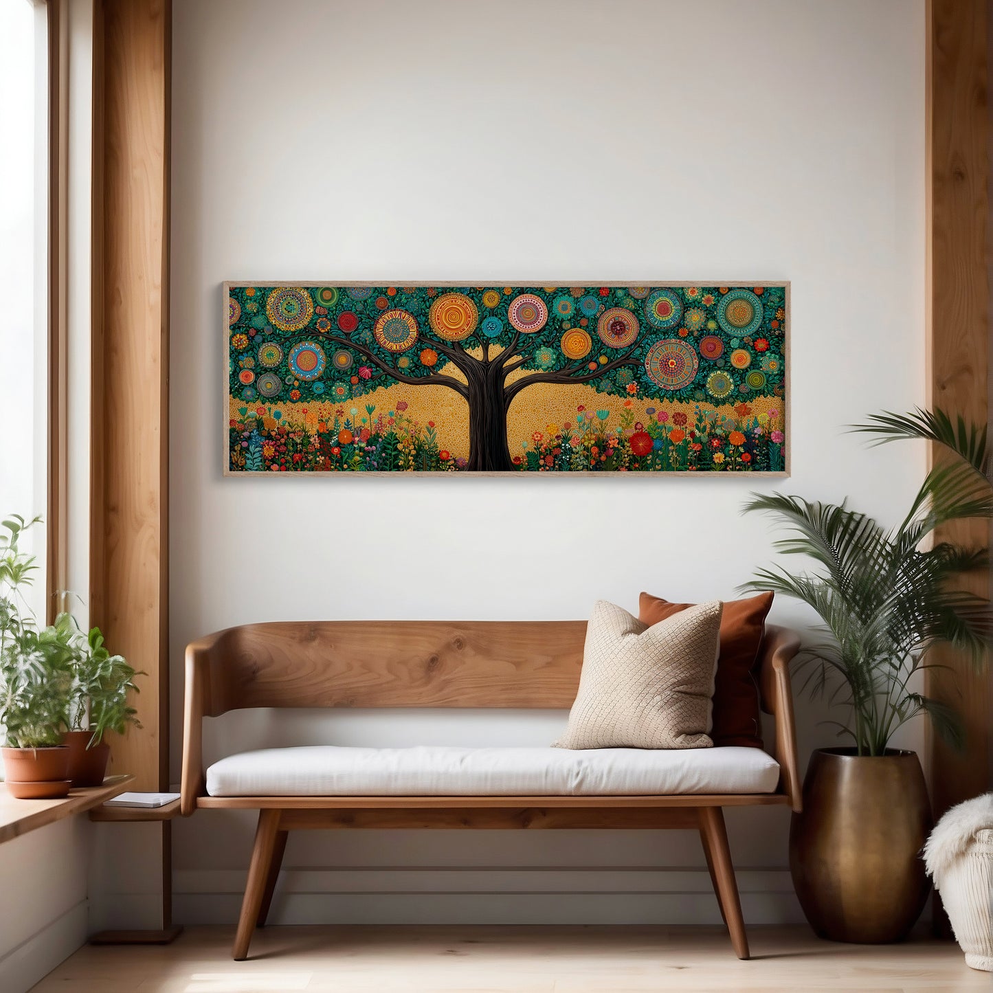 Mandala Tree Of Colorful Harmony