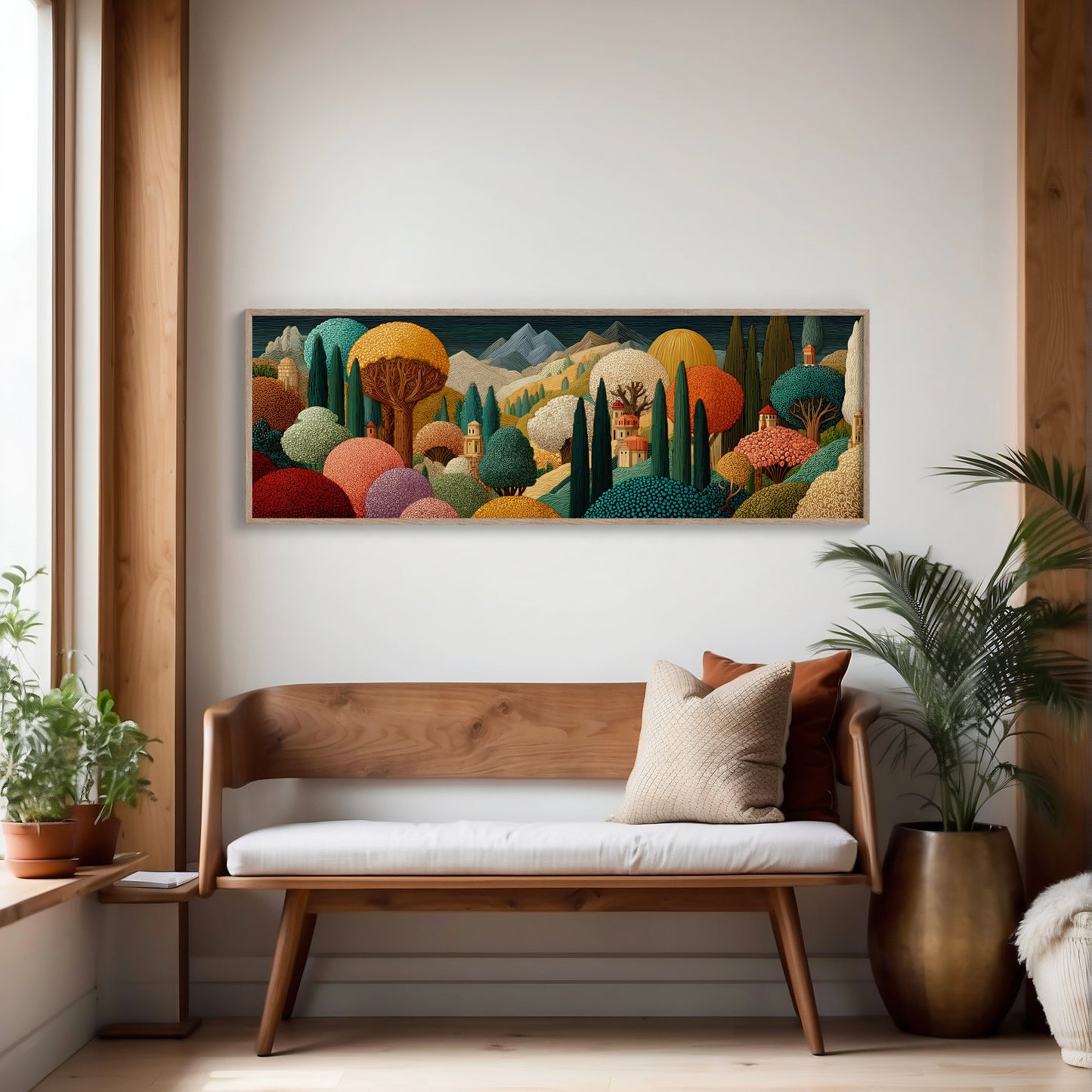 Whimsical Forest Of Painted Hills