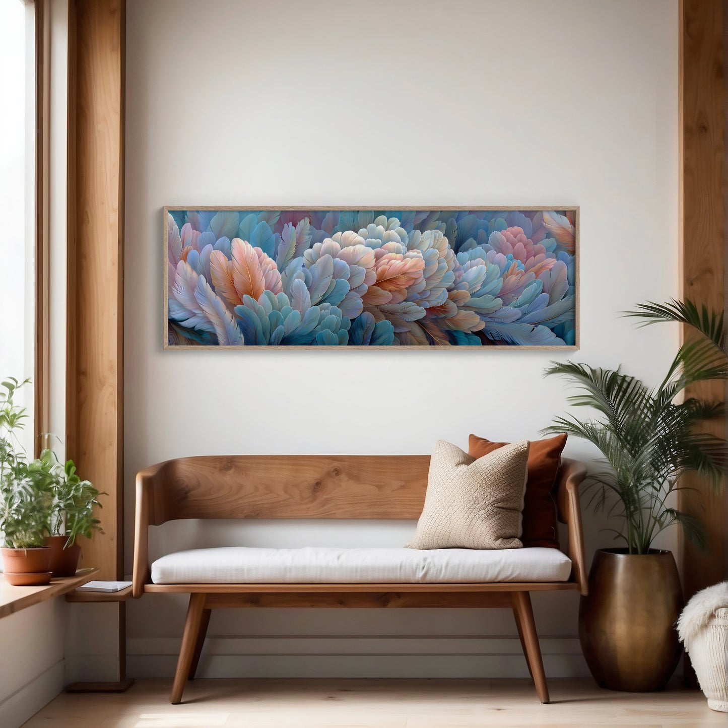 Blossoms of Feathered Light