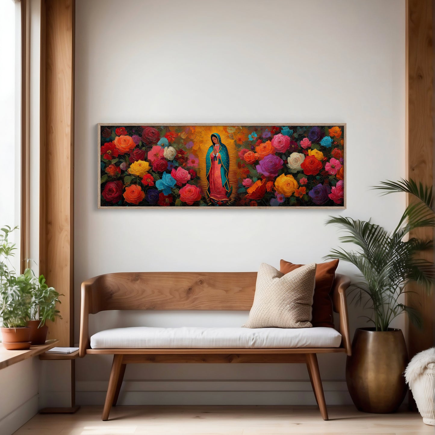 Our Lady Among the Roses