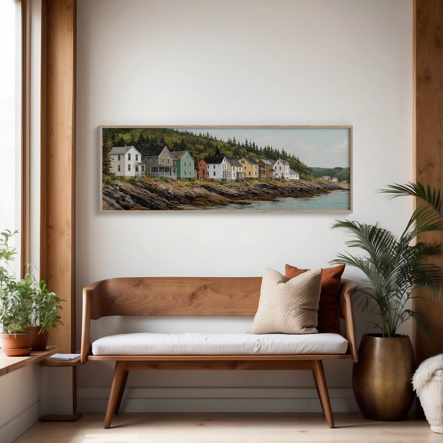 Cliffside Homes by the Quiet Bay