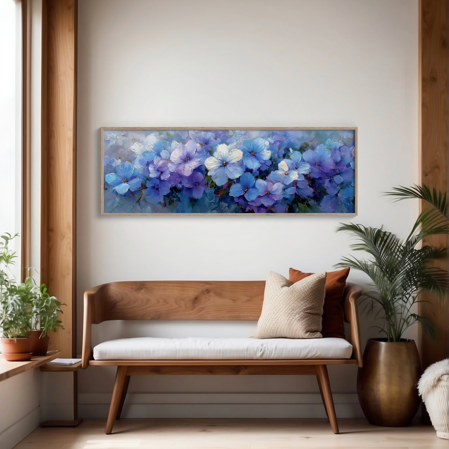 Whispers in Blue Petals