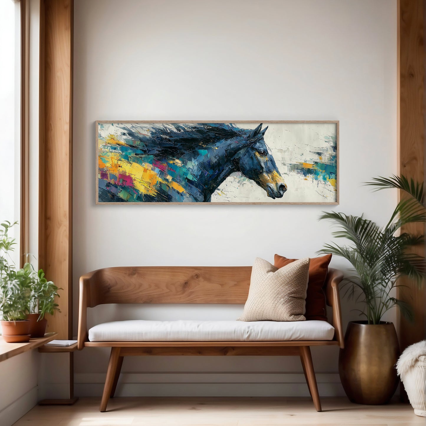 Wild Motion in Painted Color