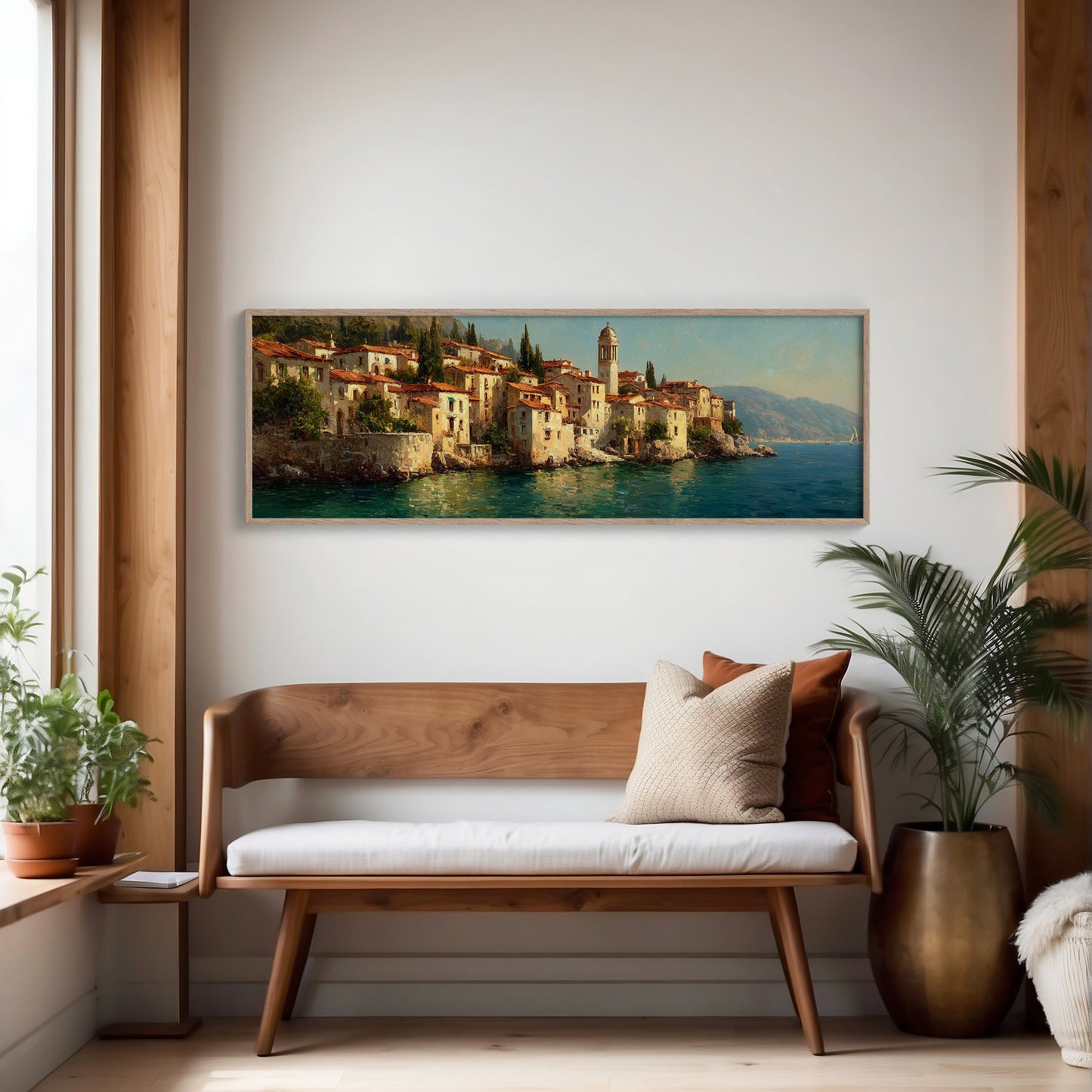 Sunlit Shores of the Old Village