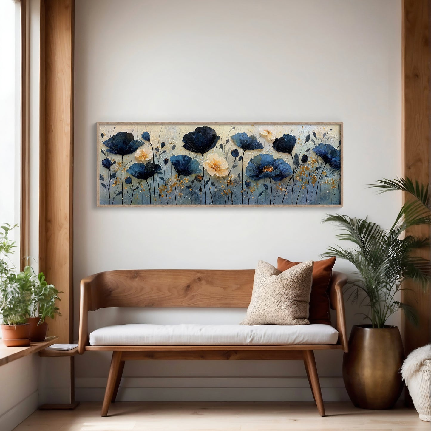 Midnight Petals in Morning Light